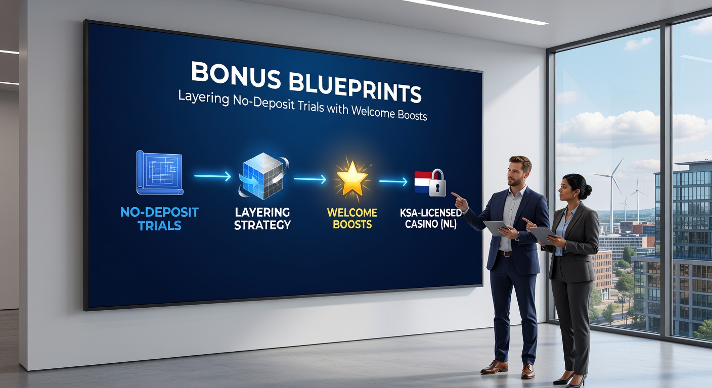 Voorbeeldscherm van een KSA-casino met geactiveerde no-deposit spins en welkomstbonus overlay op een mobiel apparaat