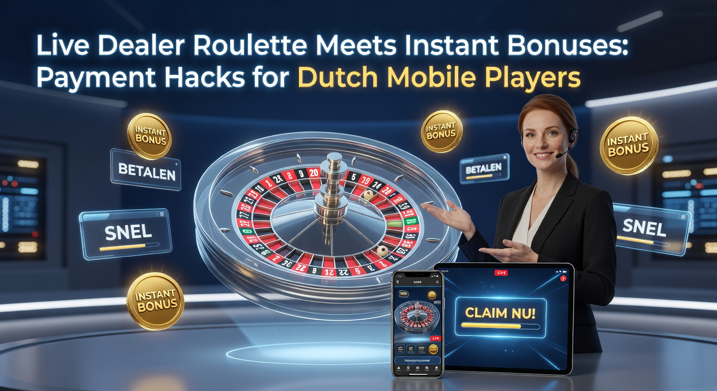 Live dealer die een roulettewiel draait tijdens een sessie met Nederlandse spelers op mobiel