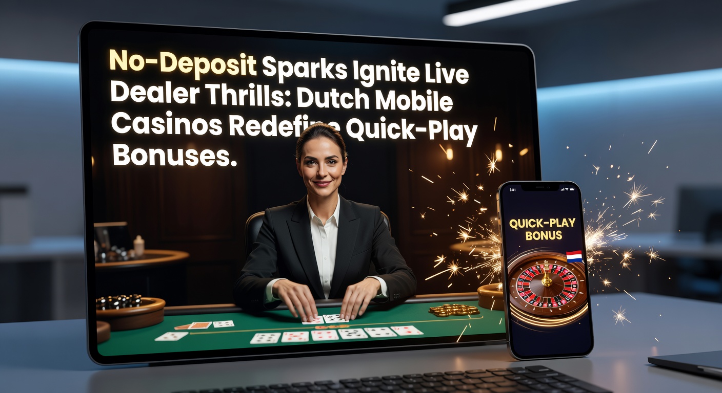 Mobiele scherm met live dealer roulette en no-deposit bonuspop-up in een Nederlands casino-app