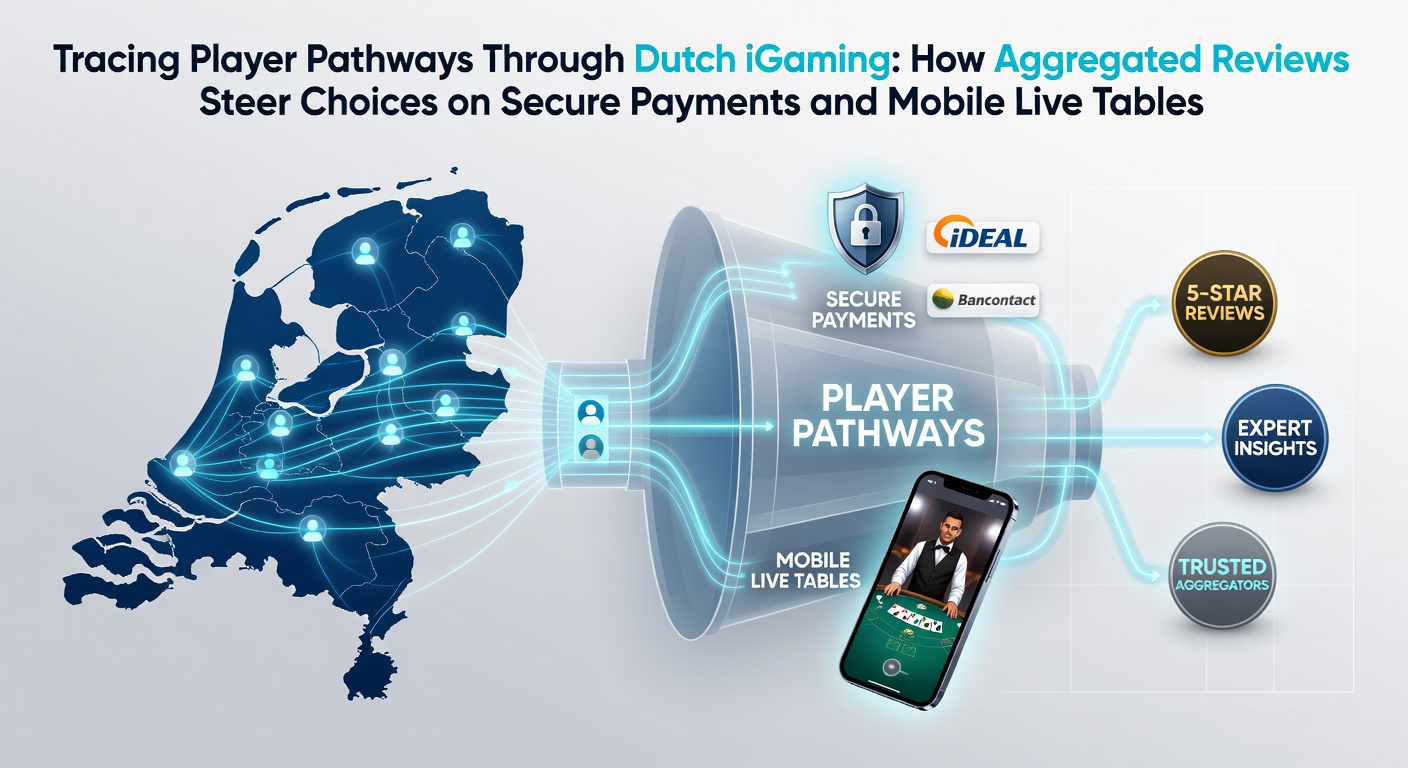 Overzicht van spelerstrajecten in Nederlandse iGaming met focus op reviews en betalingen